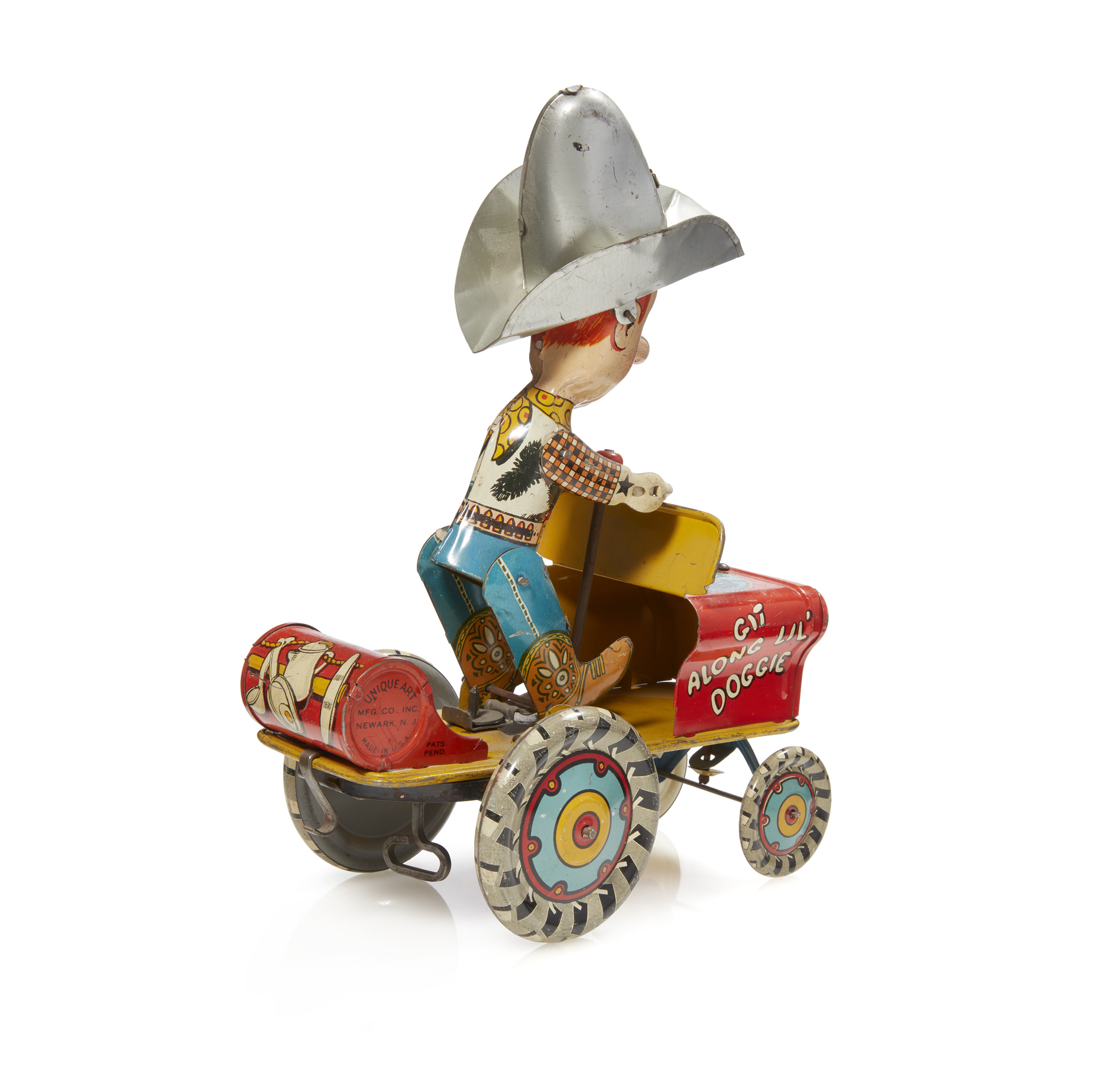 Rodeo Joe Tin Windup Toy Witherell's Auction House