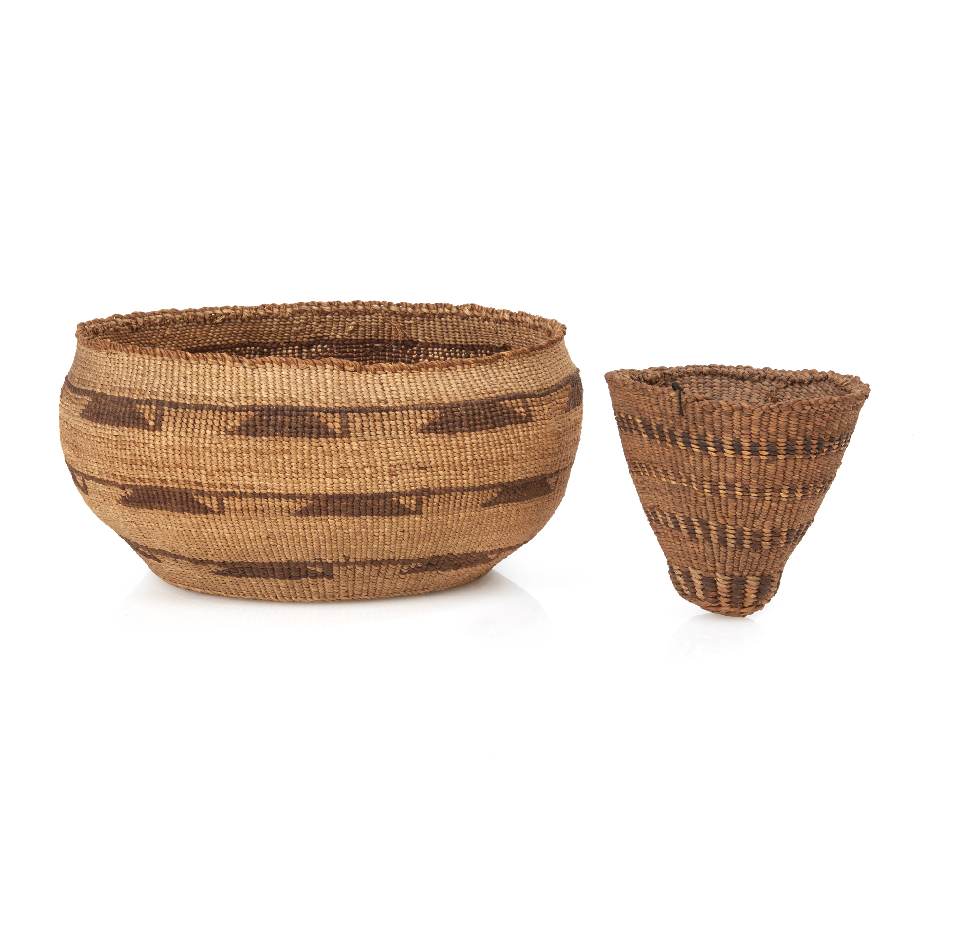 Two Northern California Baskets Witherell's Auction House