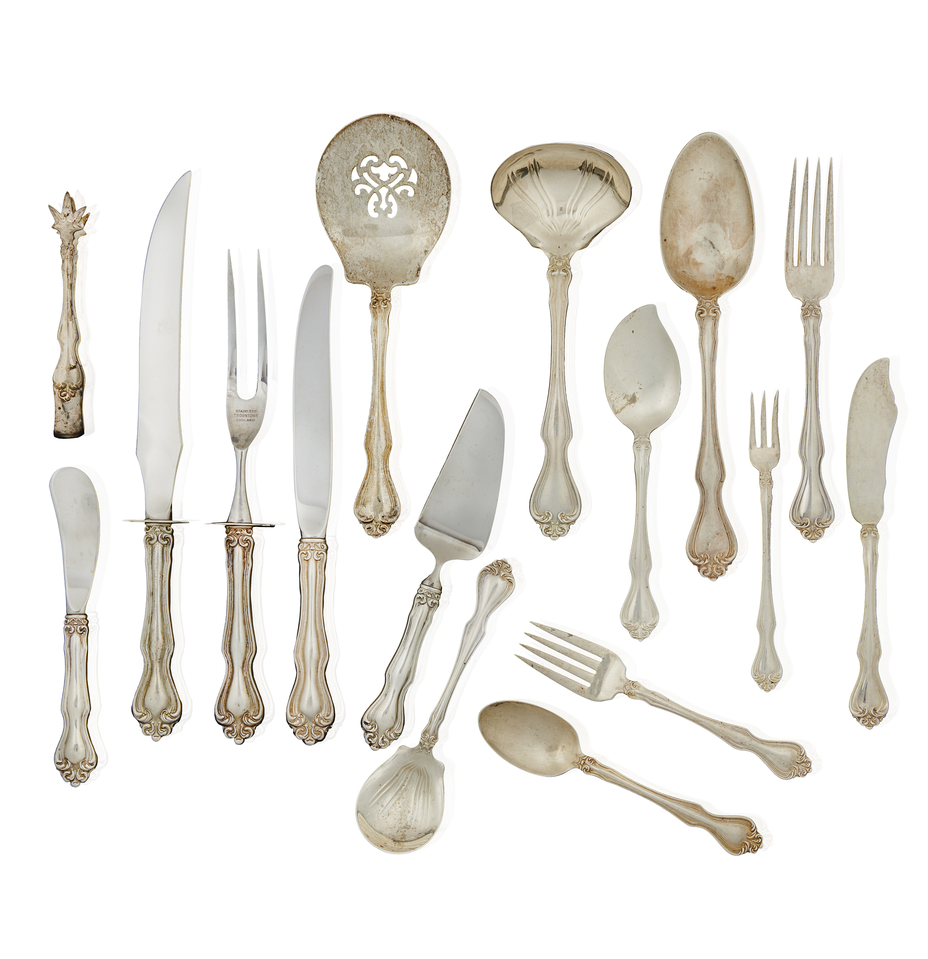 Westmorland Sterling Silver Flatware, and Martha", 88.6 ozt