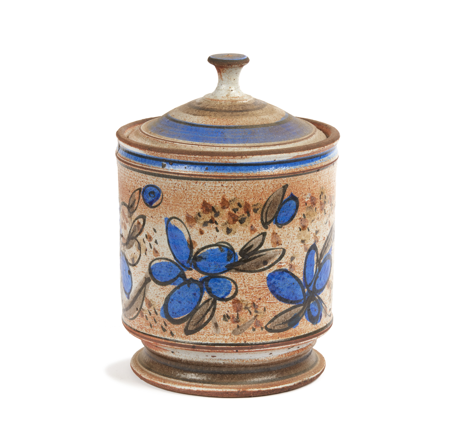 Ceramic Lidded Vessel Witherell's Auction House