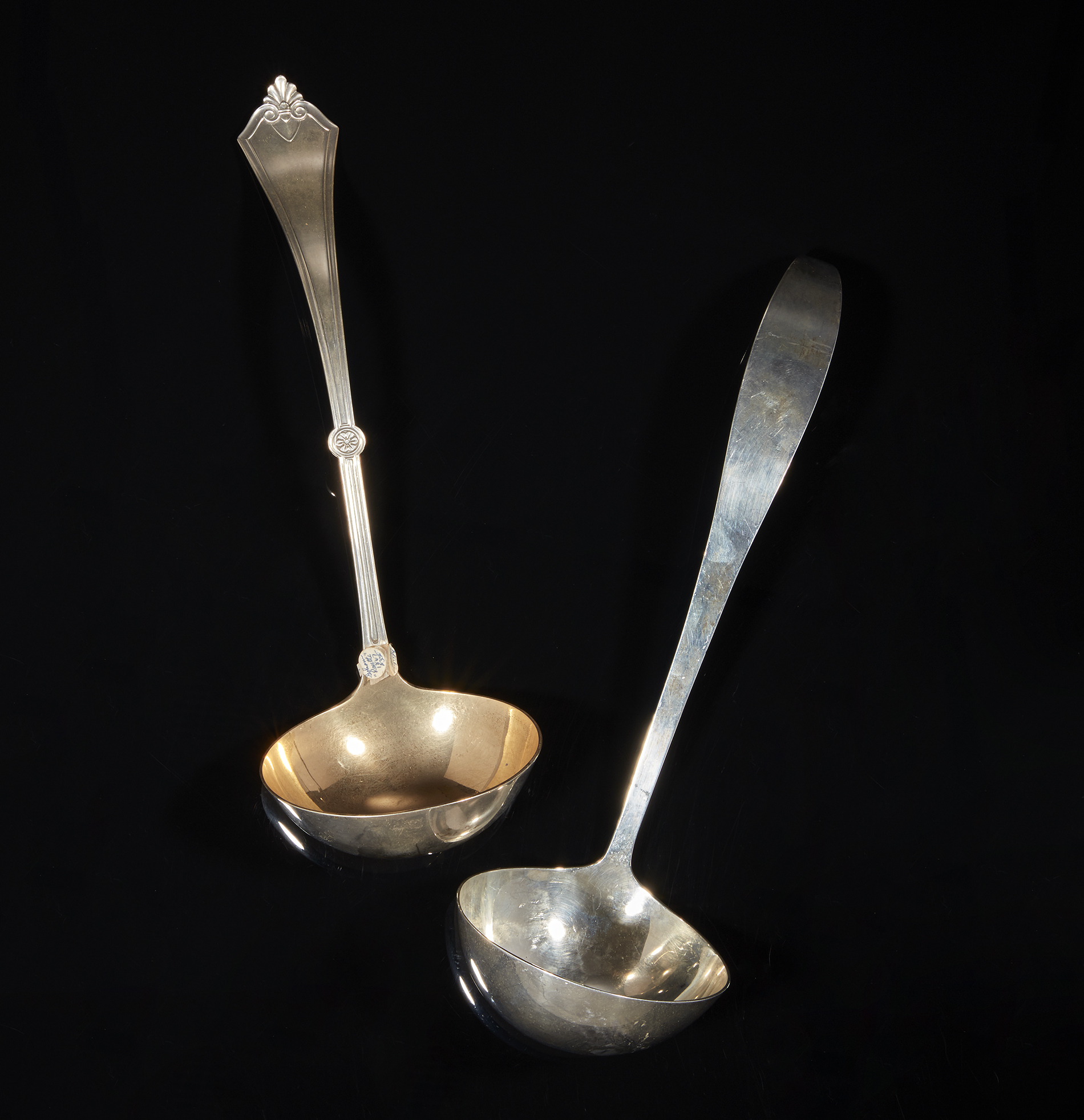 Two Sterling Silver Ladles Witherell's Auction House