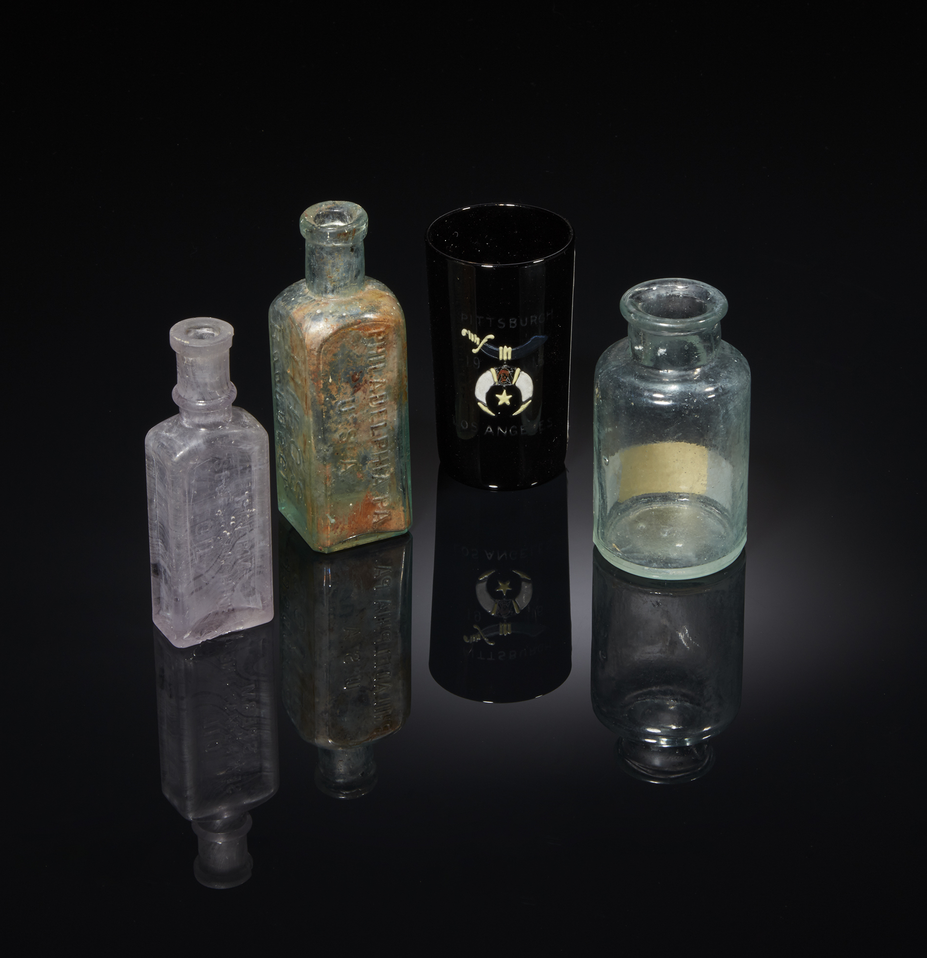 Antique Glass Bottles Witherell's Auction House