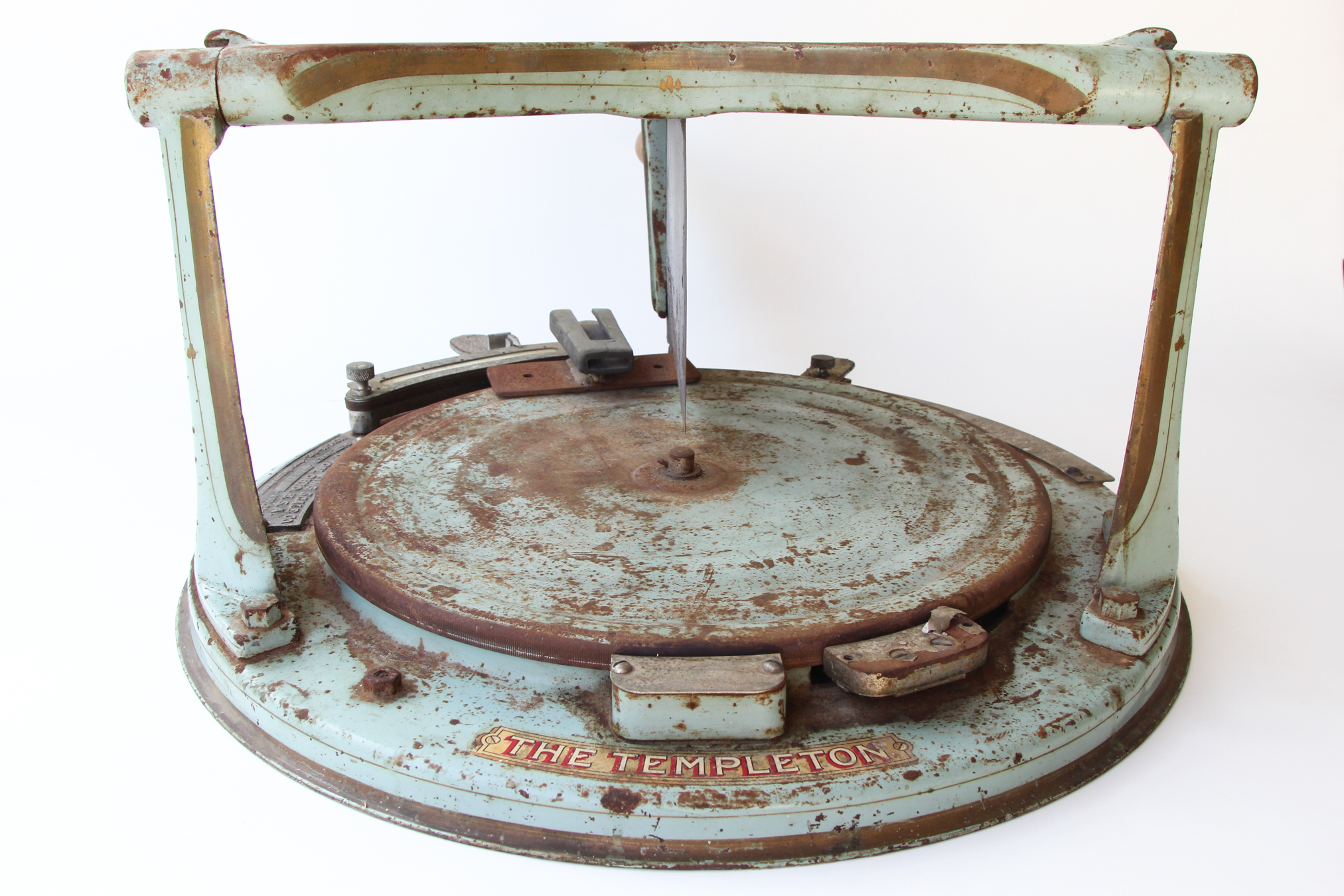 Templeton Country Store Cheese Slicer from 1903 Witherell's Auction House