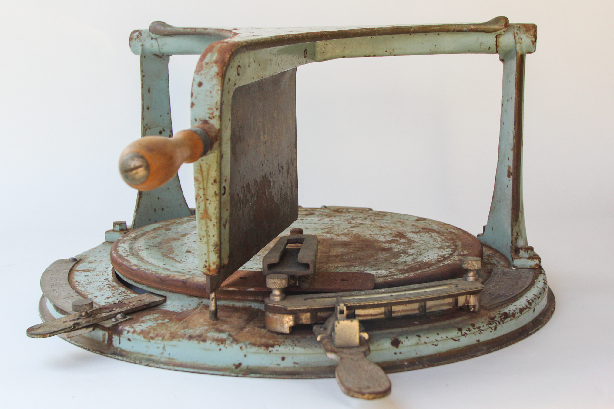 Templeton Country Store Cheese Slicer from 1903 Witherell's Auction House