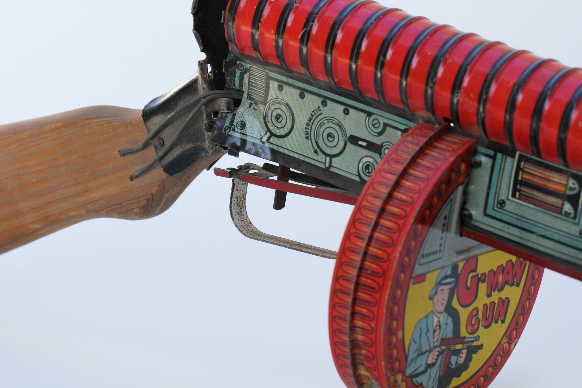 Marx GMan Toy Gun, c. 1936 Witherell's Auction House