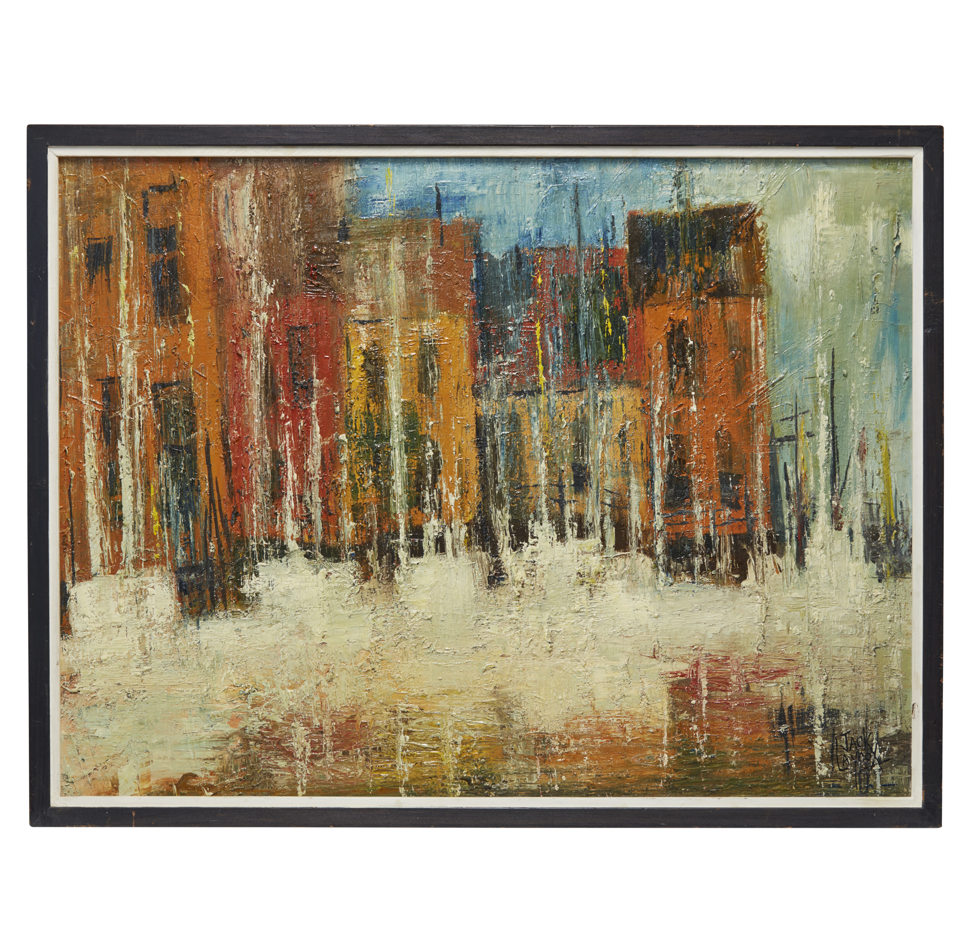 Jack Laycox (19211984) Painting, "Morning Mist" Witherell's Auction