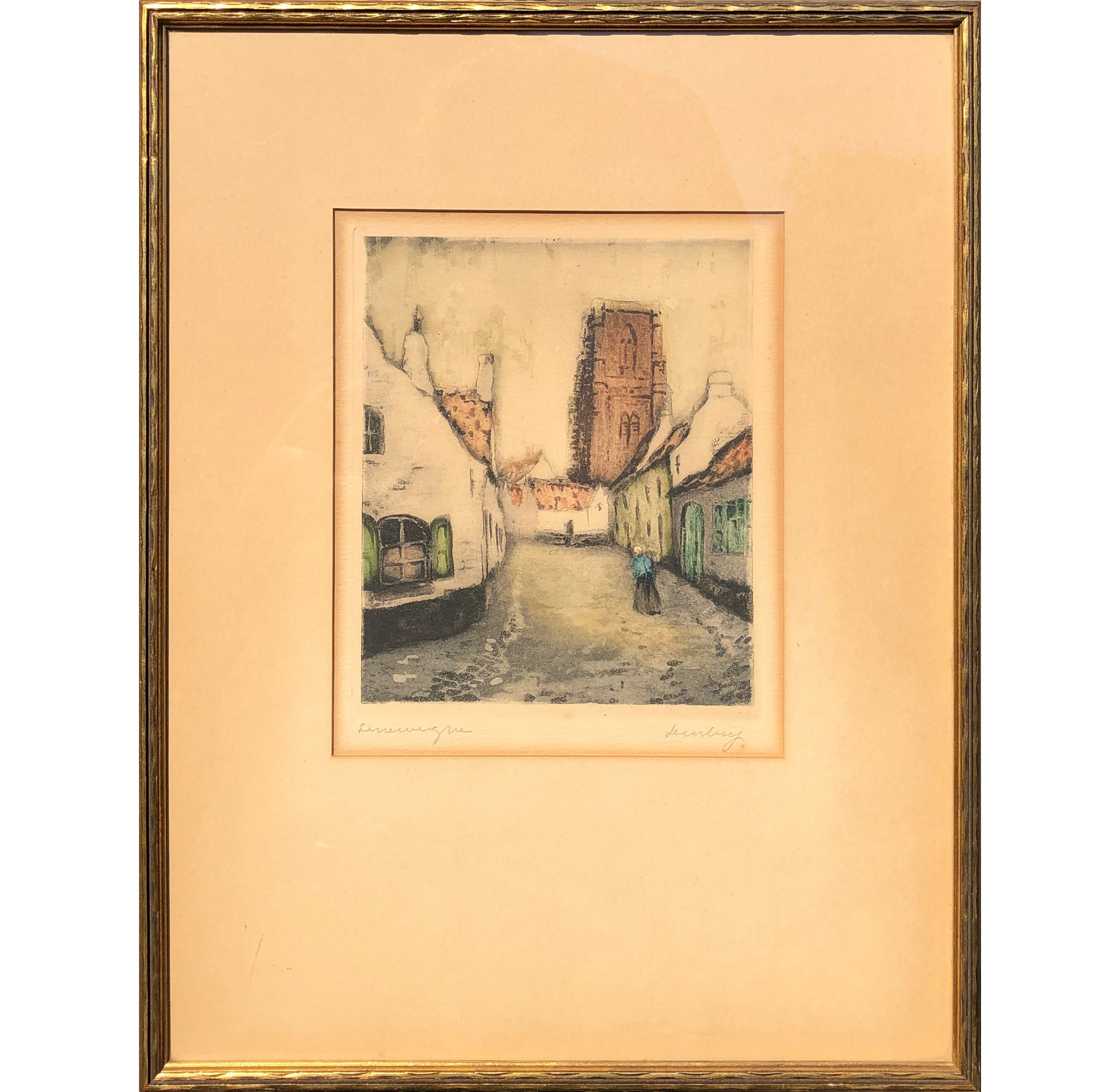 Color Etching Witherell's Auction House