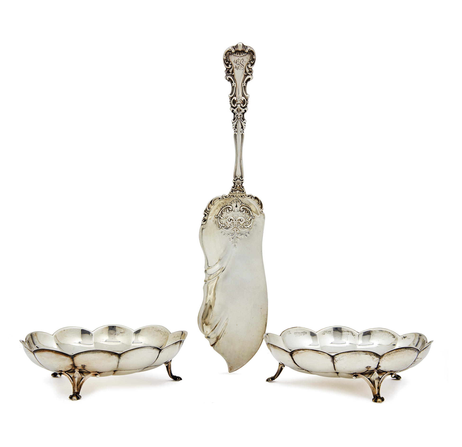 Assorted Sterling Silver Serving Pieces Witherell's Auction House