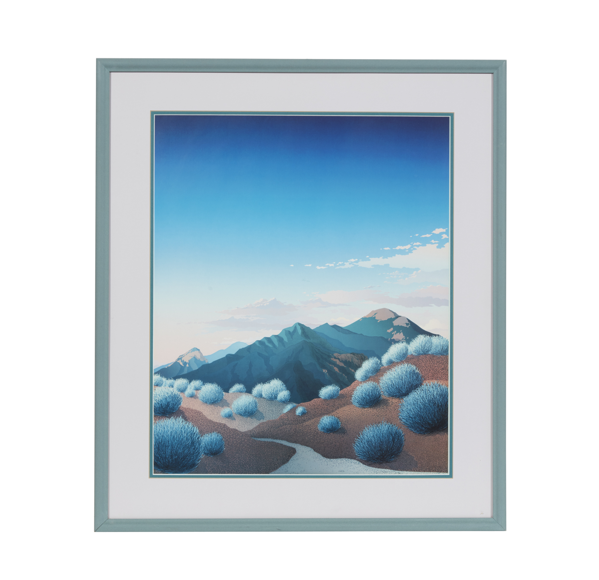 Doug West (b. 1947), Serigraph, "Taos" Witherell's Auction House