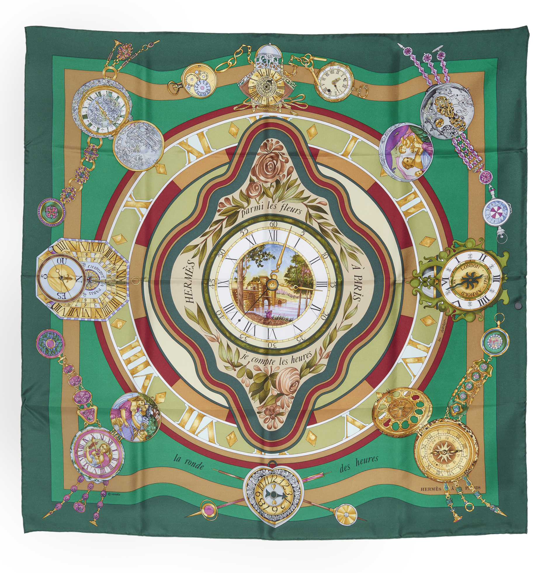 Hermes Silk Scarf Witherell's Auction House
