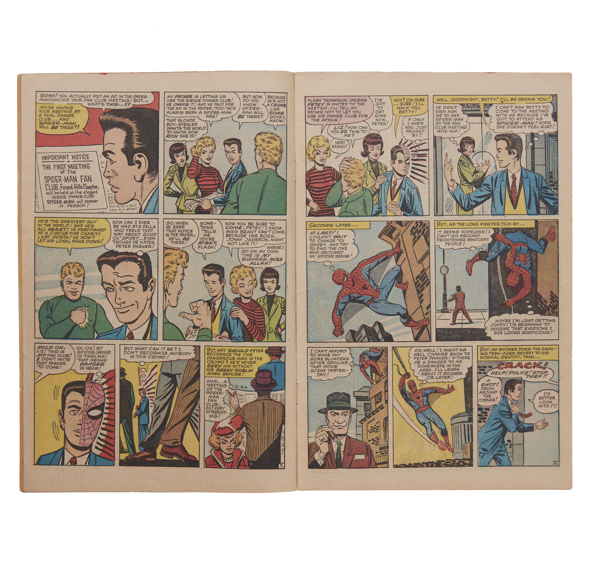 Spiderman 2nd Appearance of Green Goblin (copy II) Witherell's Auction House