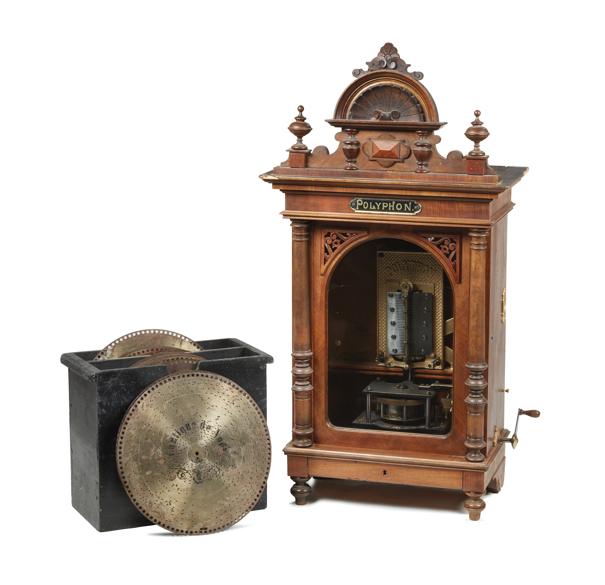 Polyphon Disc Music Box Witherell's Auction House