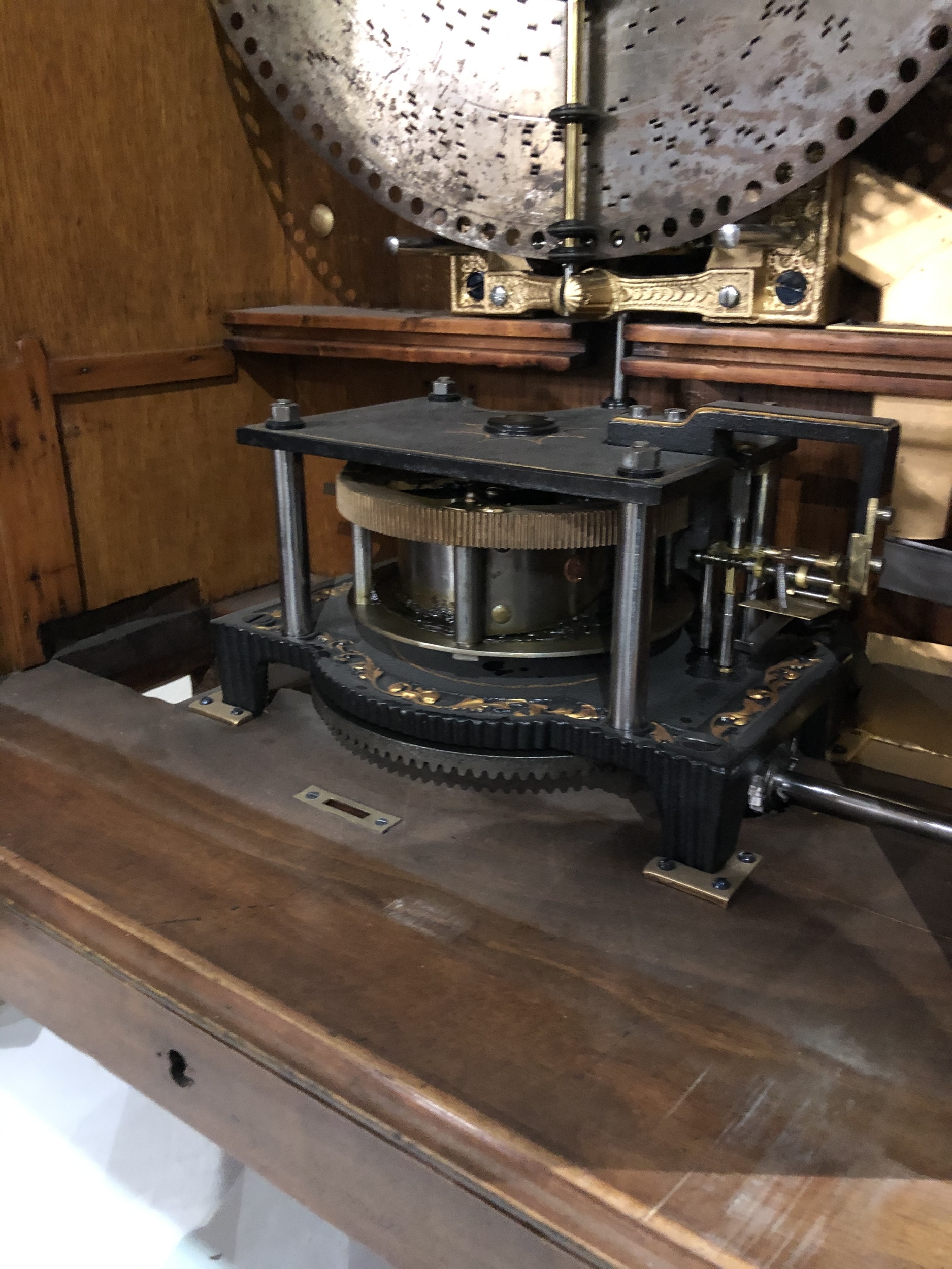 Polyphon Disc Music Box Witherell's Auction House