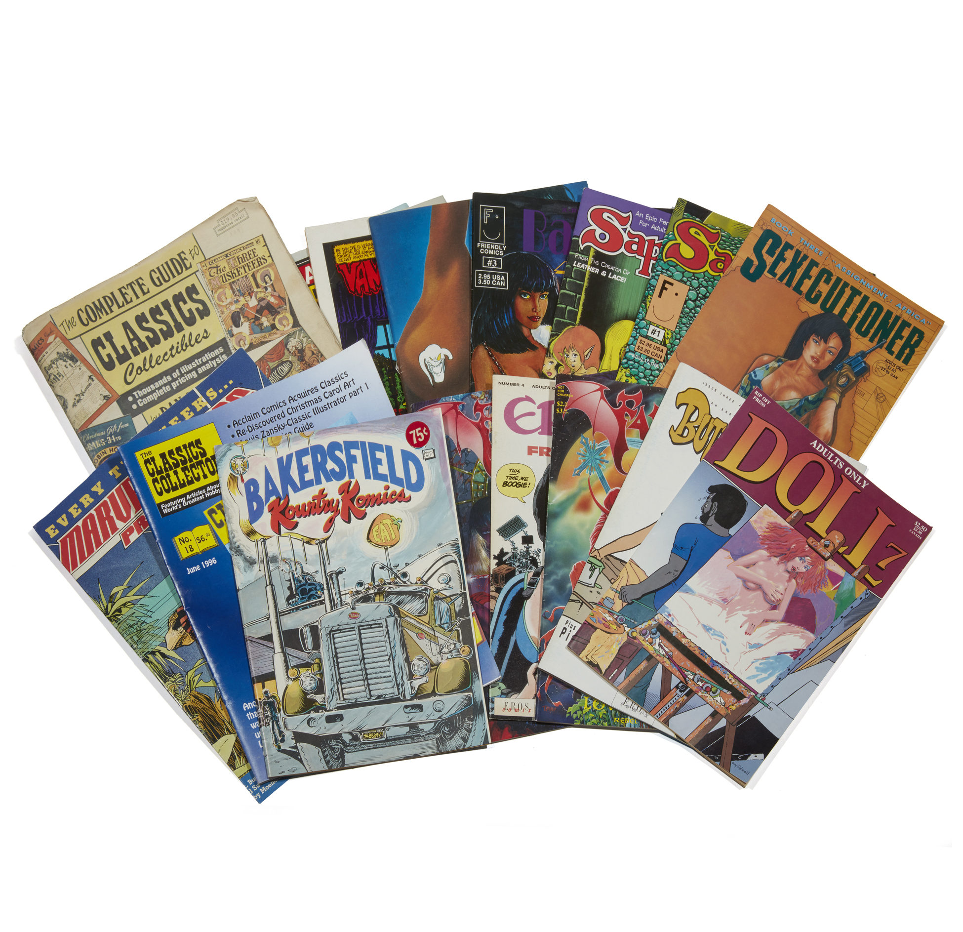 Assorted X Rated Comics Witherell's Auction House