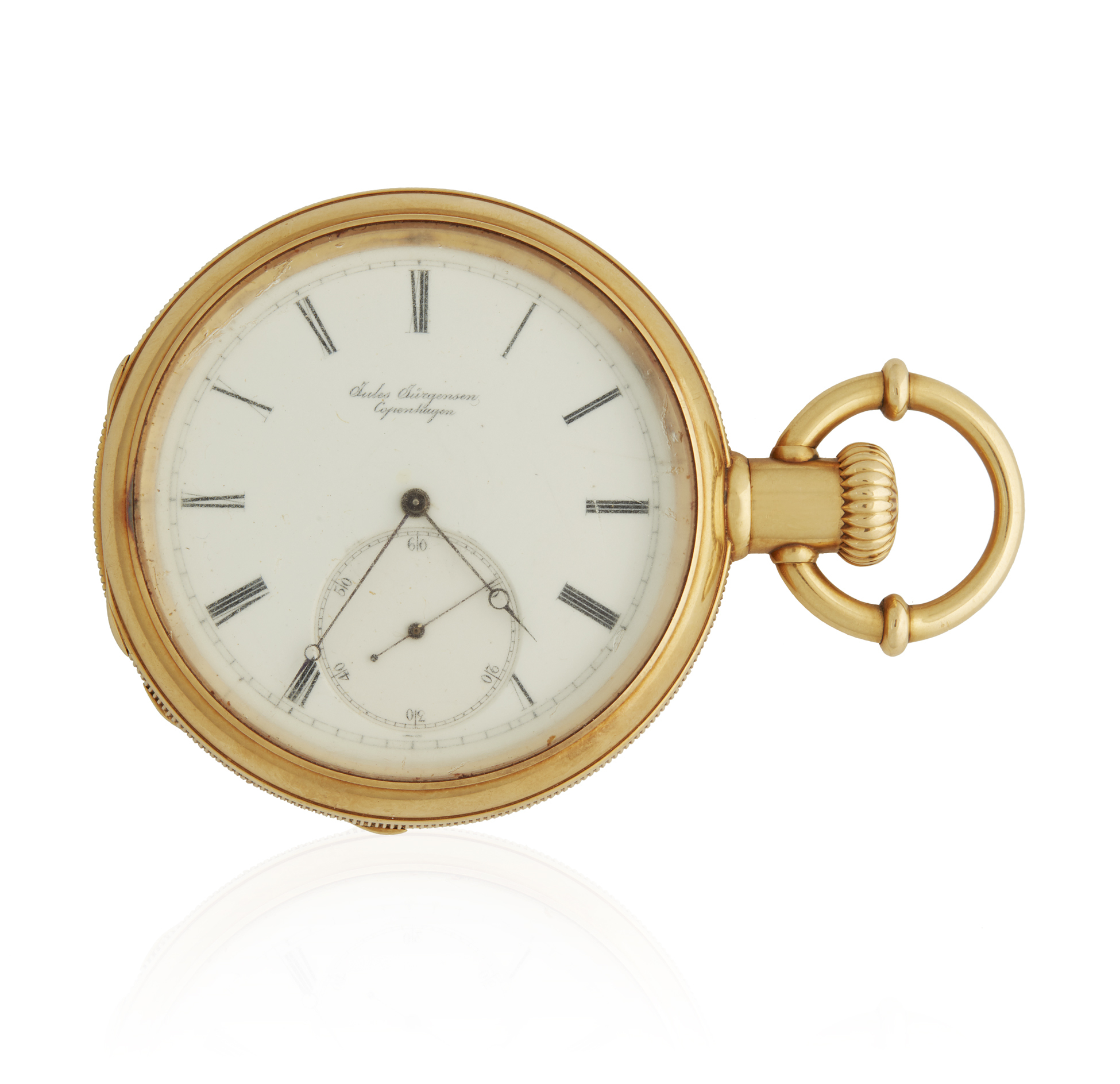 Jules Jurgensen 18k Gold Pocket Watch Witherell's