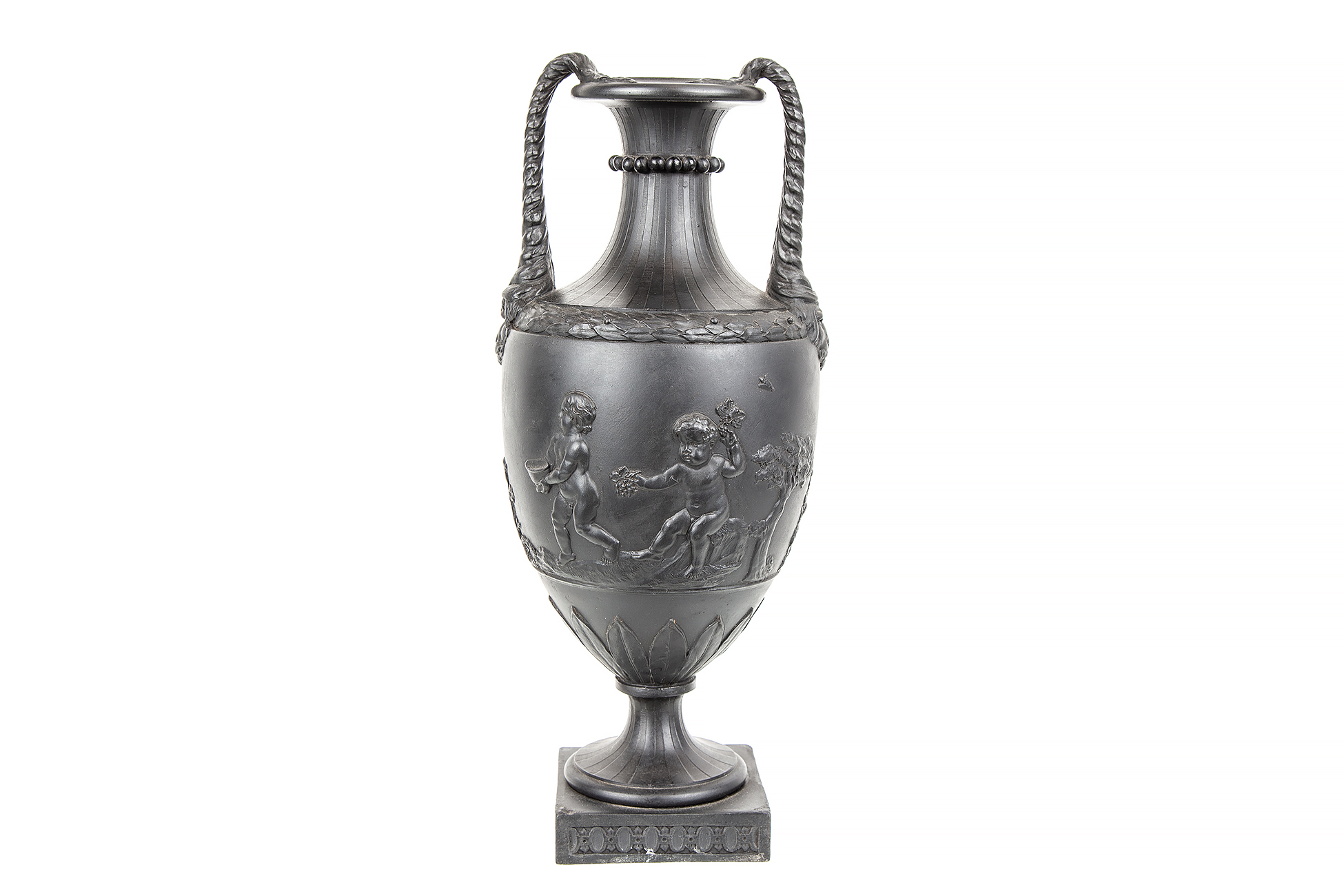 Wedgwood Black Basalt Vase Witherell's Auction House