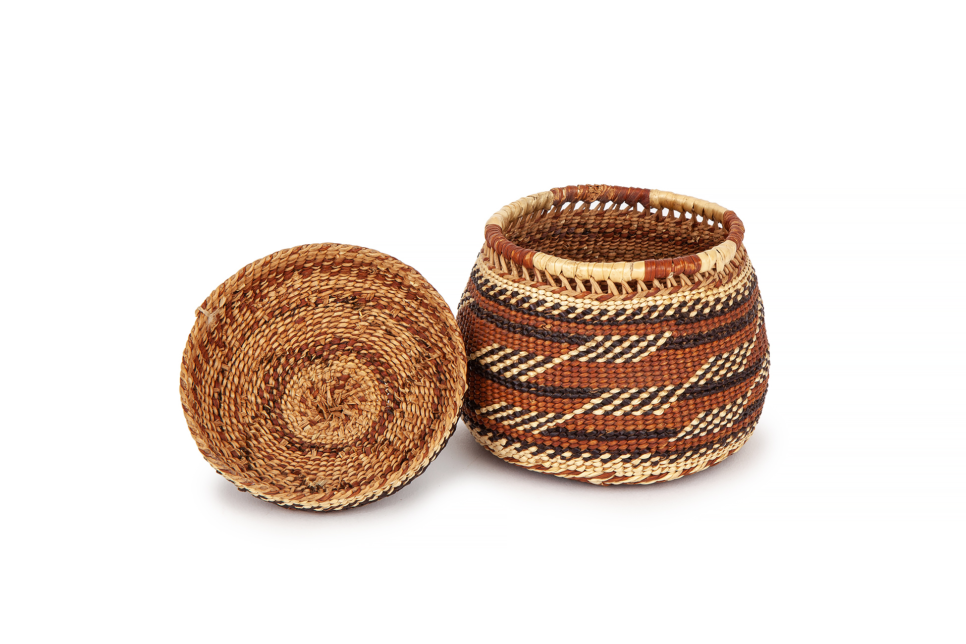 Karuk Lidded Basket Witherell's Auction House