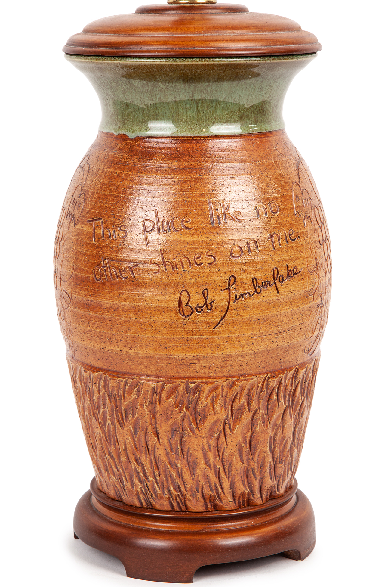 Bob Timberlake Lamp Witherell's Auction House