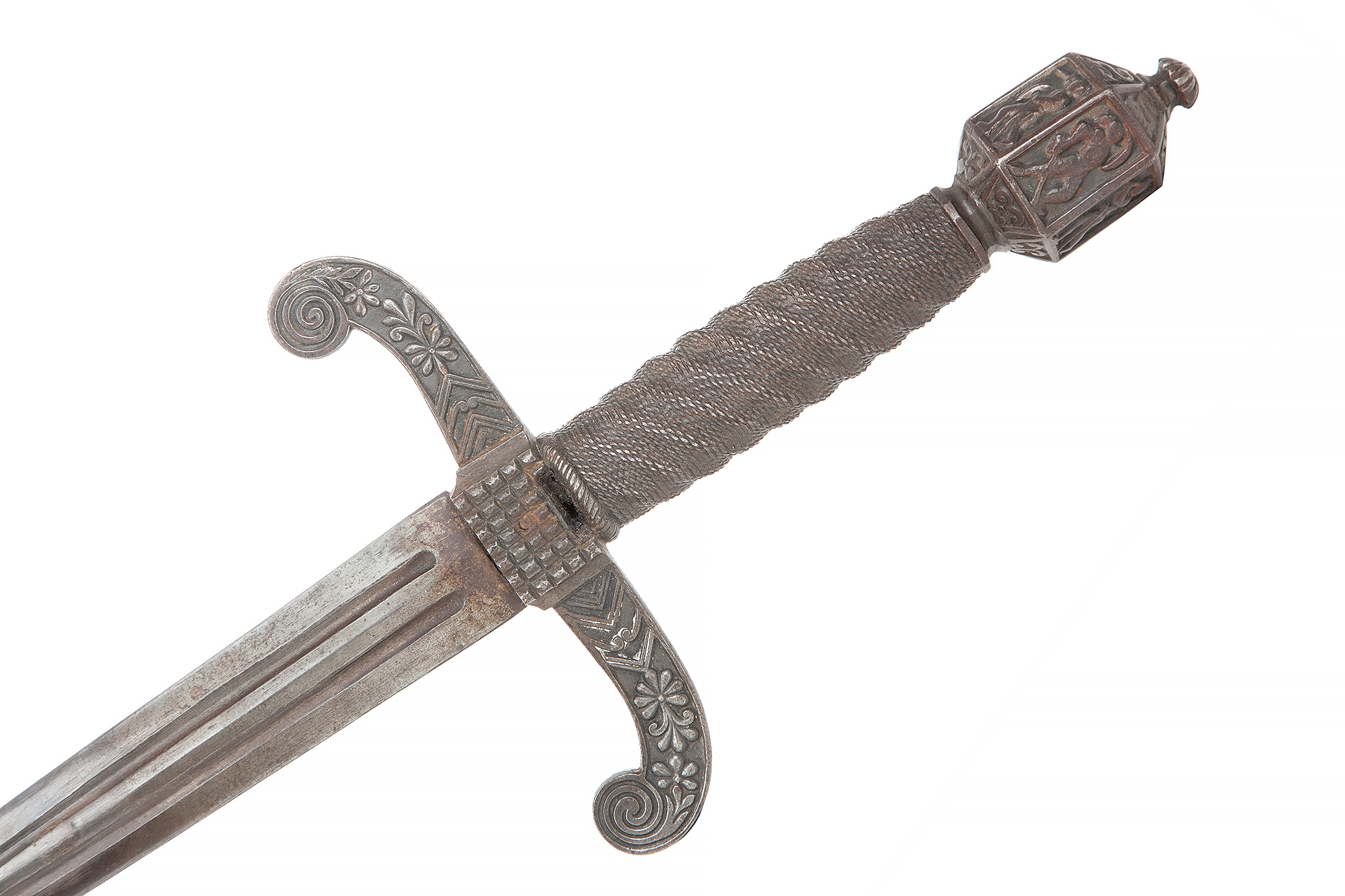 Large Medieval Style Victorian Dagger Witherell's Auction House