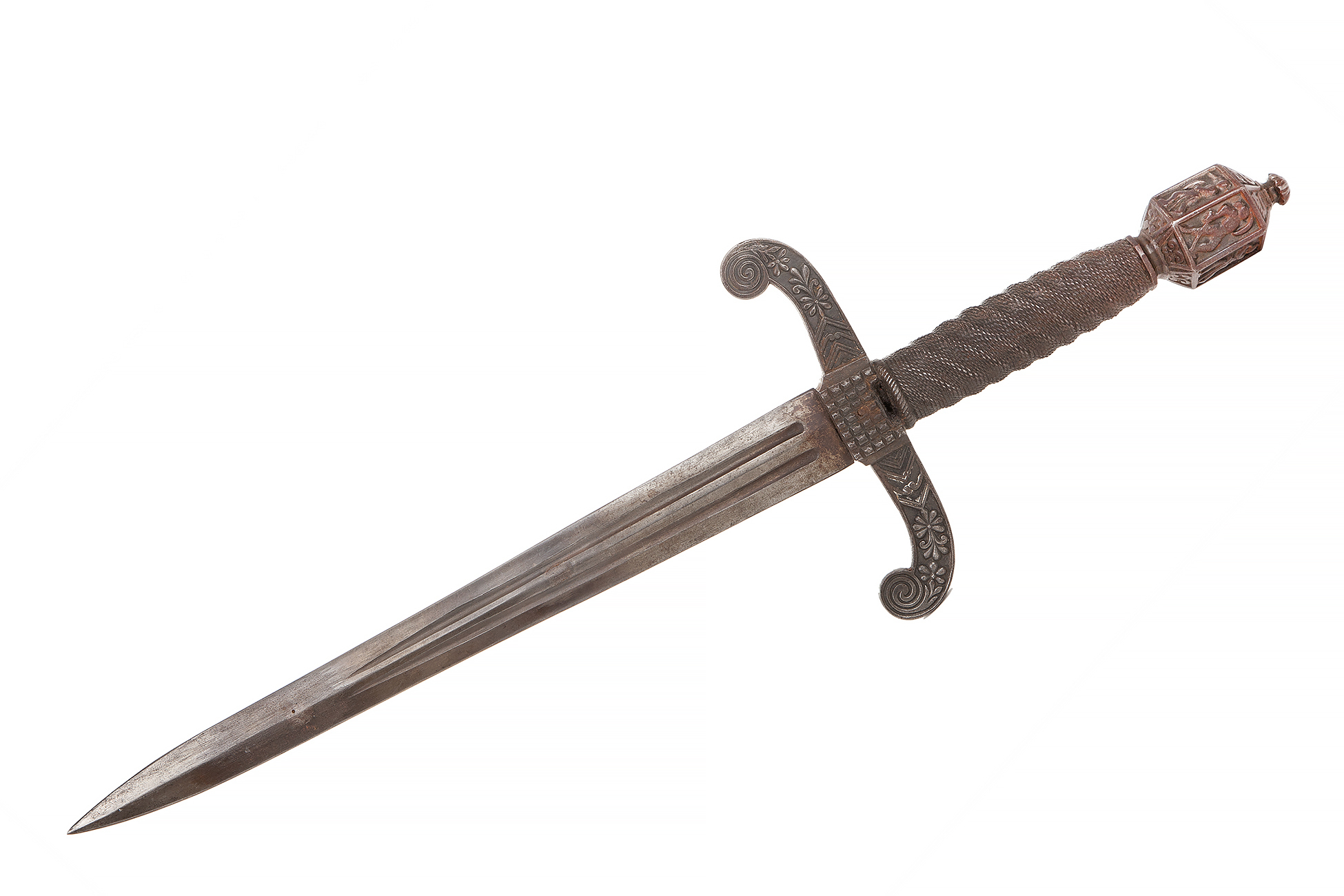 Large Medieval Style Victorian Dagger Witherell's Auction House
