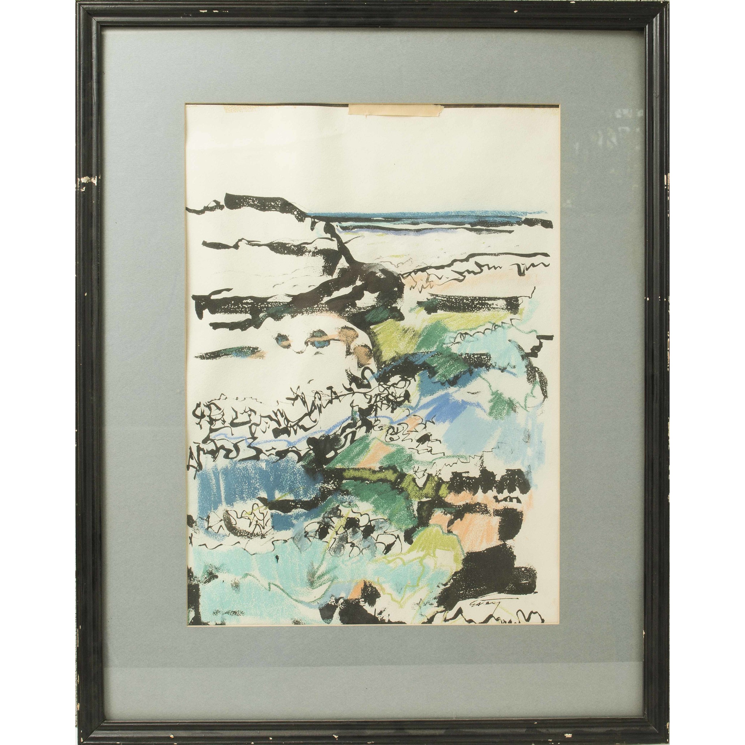 James Estey (California, 19402014), Painting Witherell's Auction House