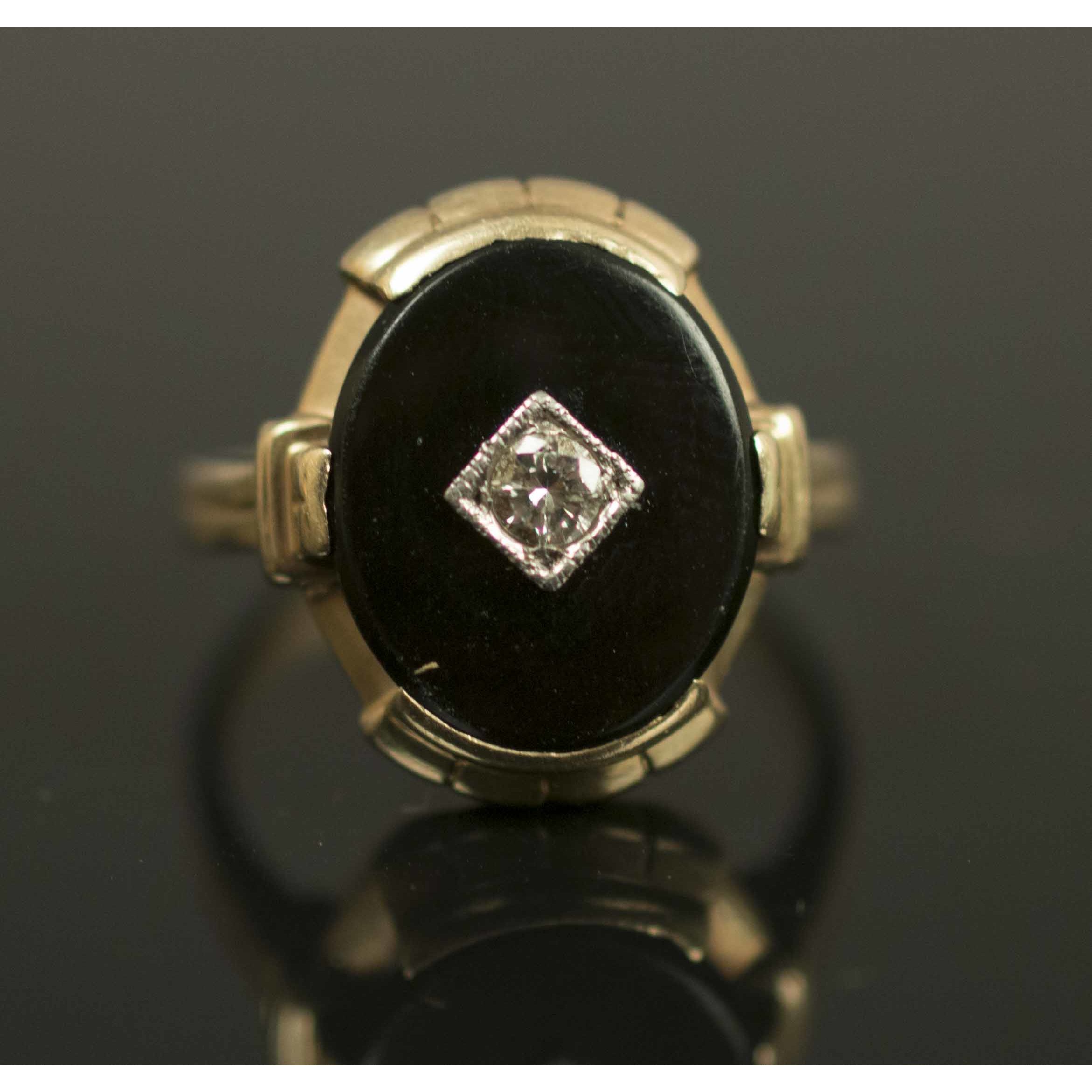 10k Men's Gold Rings, 8.7g Gross Wt. Witherell's Auction House
