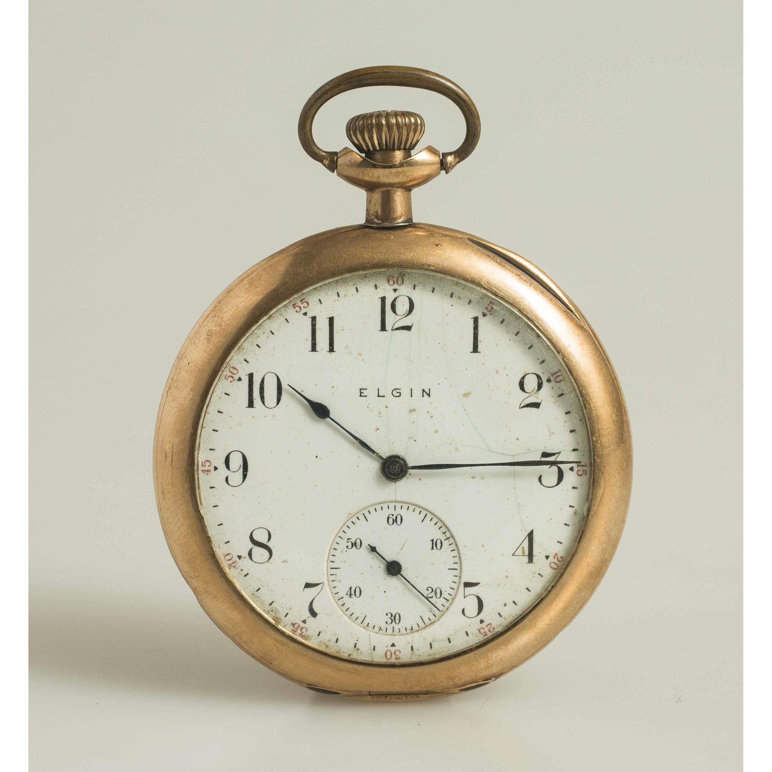 14k Gold Elgin Pocket Watch Witherell's Auction House
