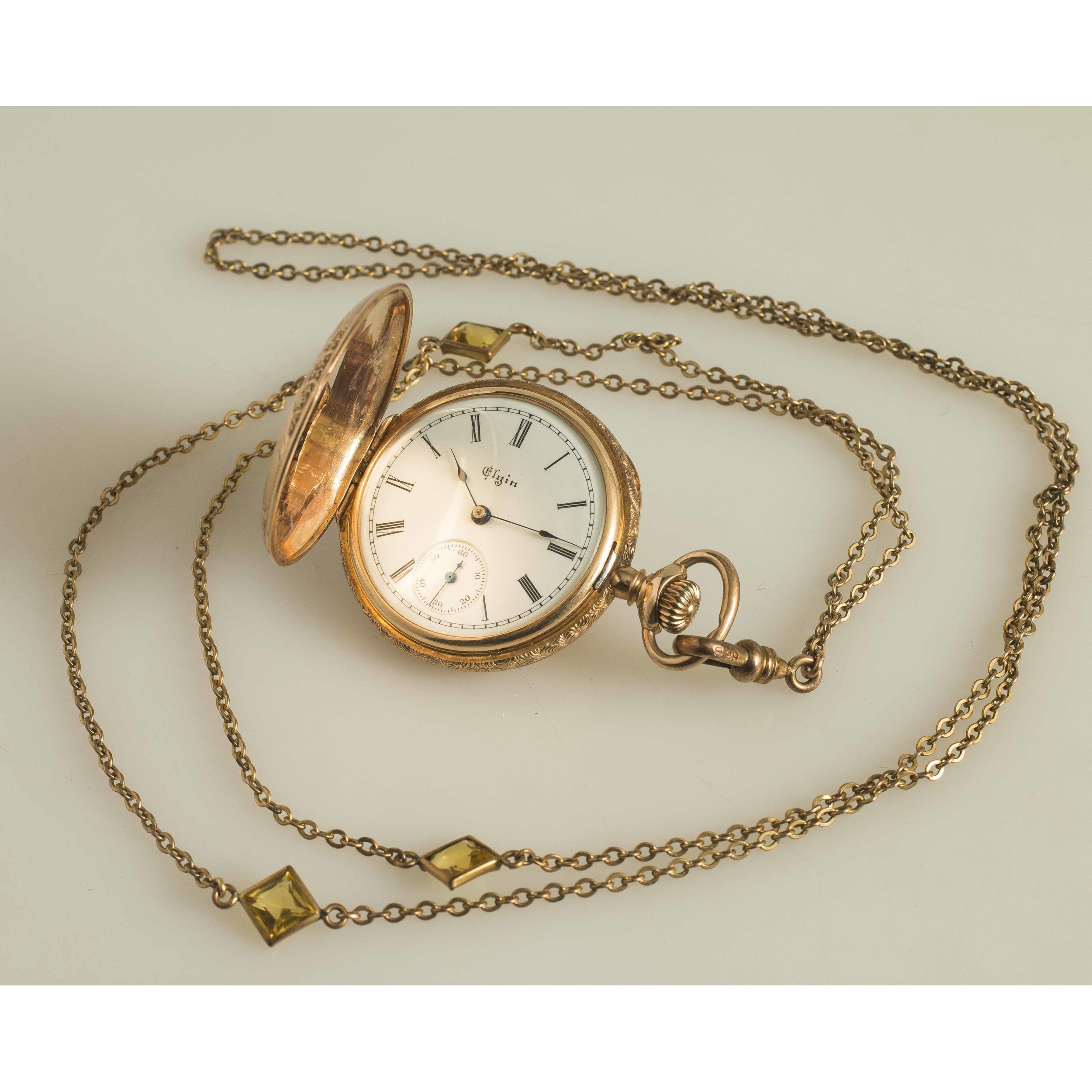 Elgin gold pocket watch garetxm