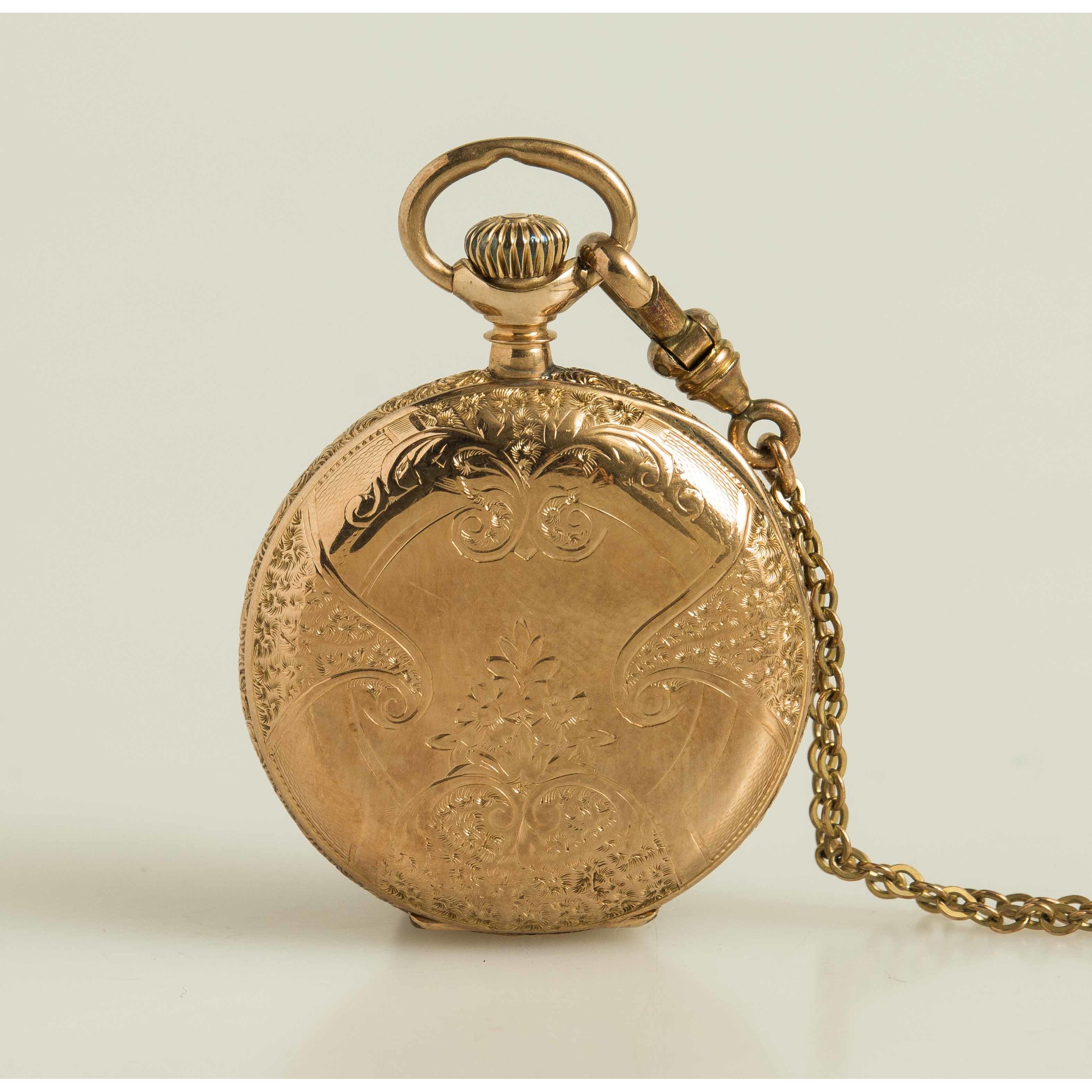 14k Gold Elgin Pocket Watch Witherell's Auction House