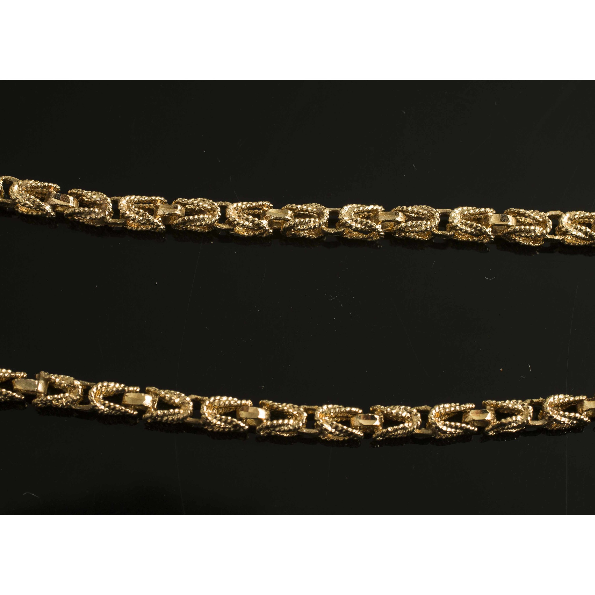 Swiss Gold Bar Pendant & Chain Witherell's Auction House