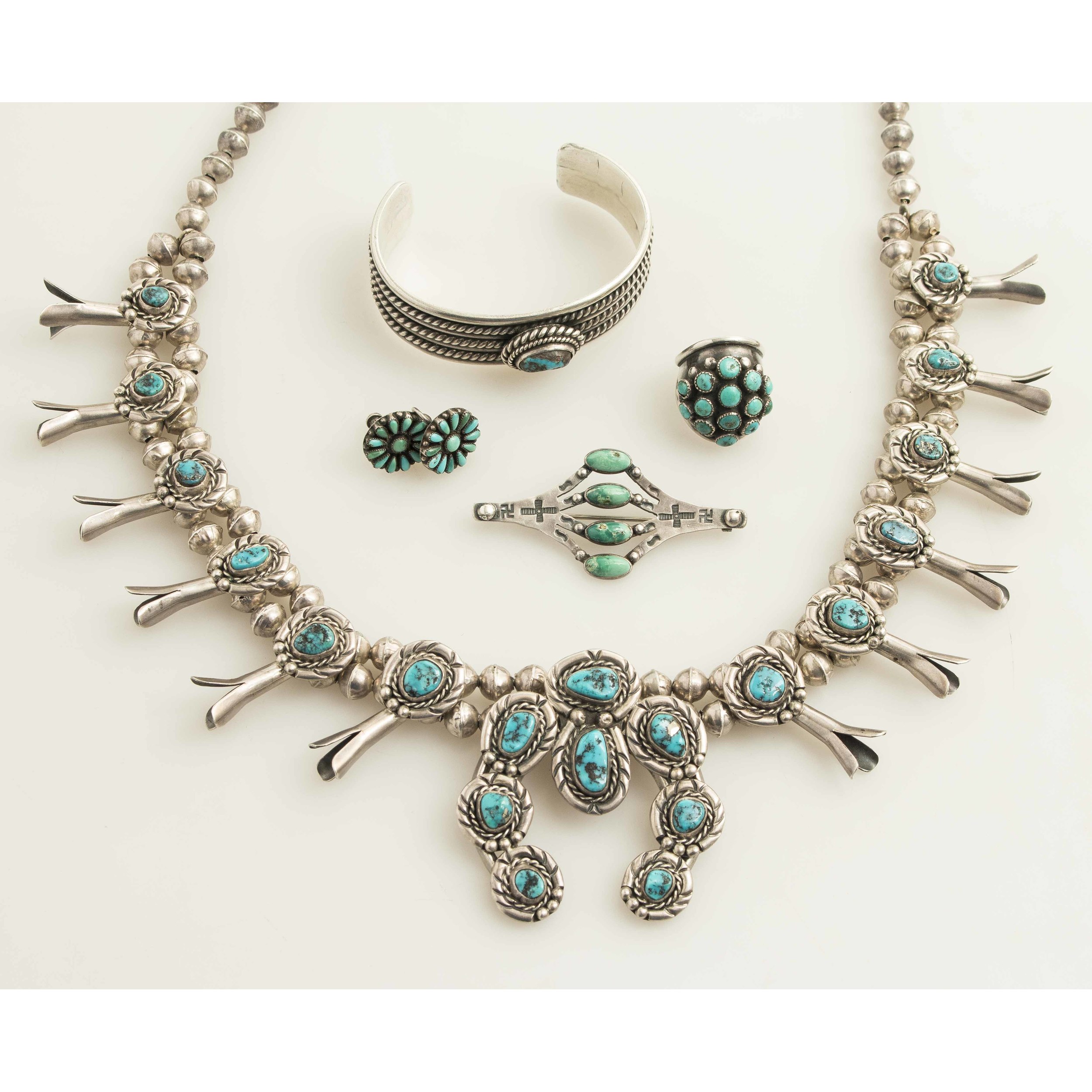 Assorted Southwest Jewelry Witherell's Auction House