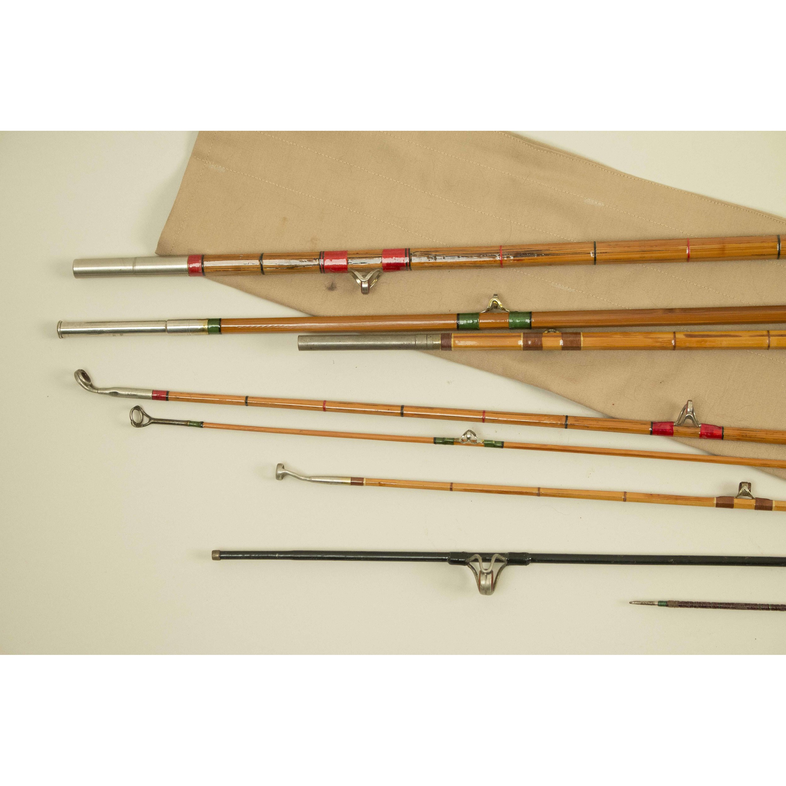 4 Vintage Spinning Rods Witherell's Auction House