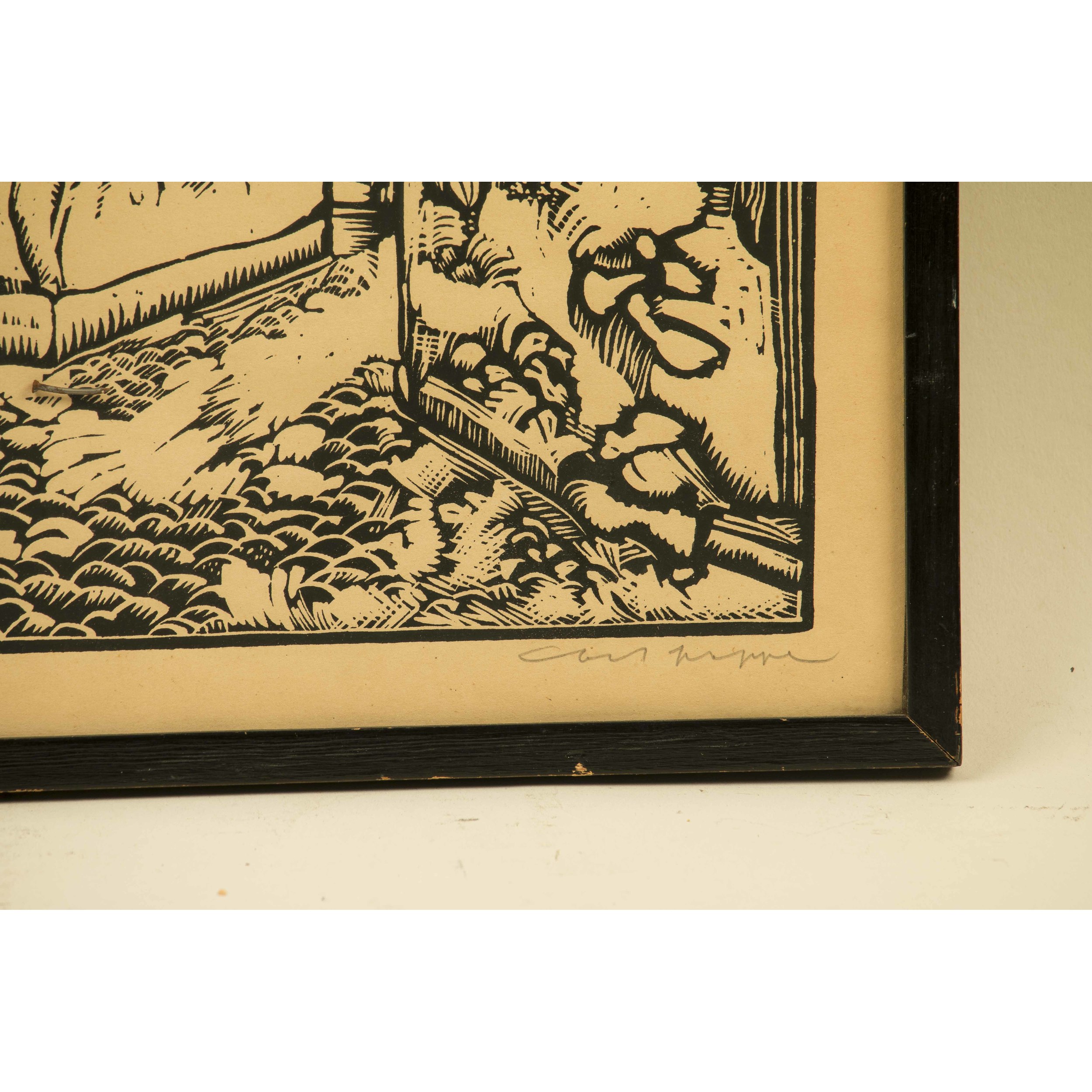 Two Woodblock Prints Witherell's Auction House