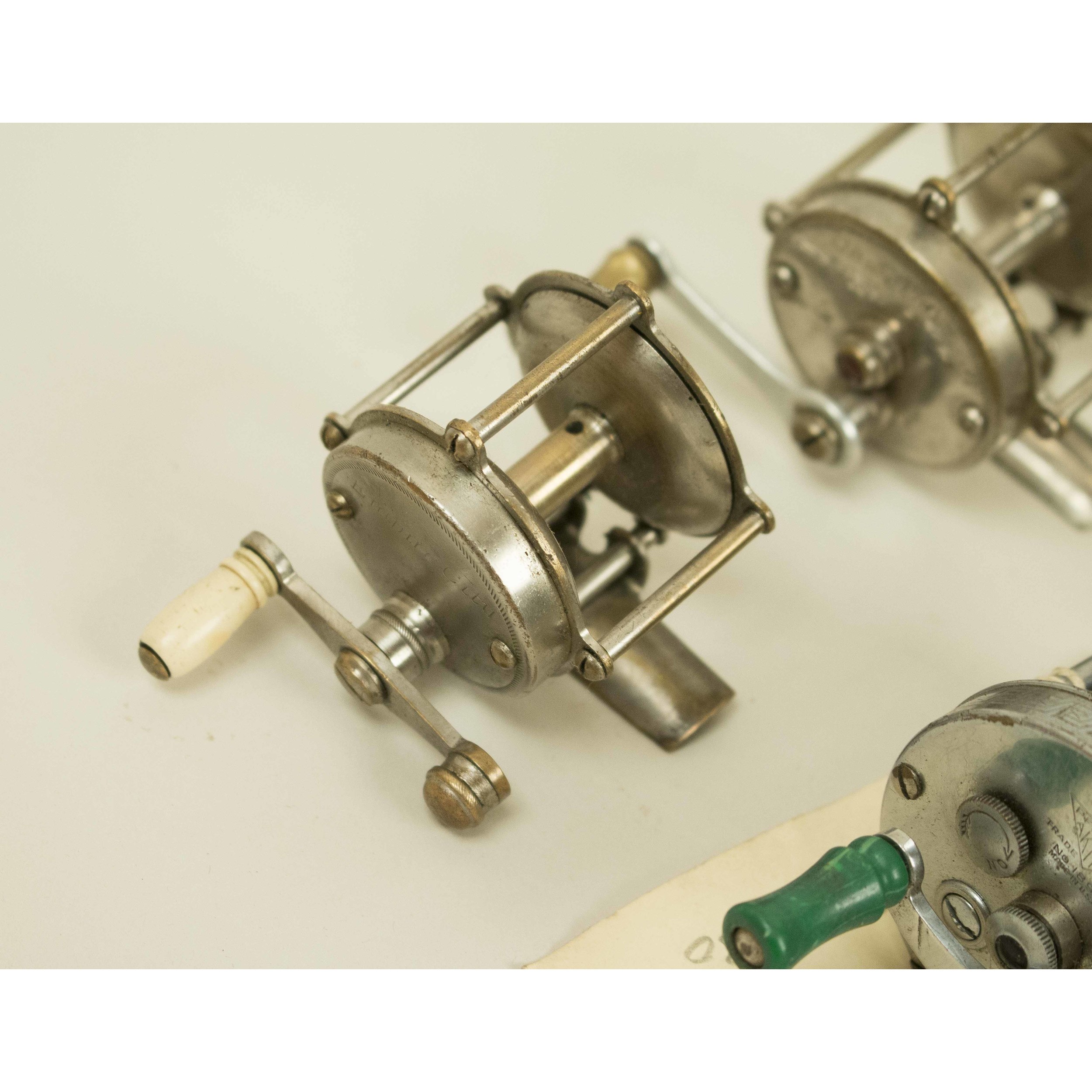 8 Vintage Fishing Reels Witherell's Auction House