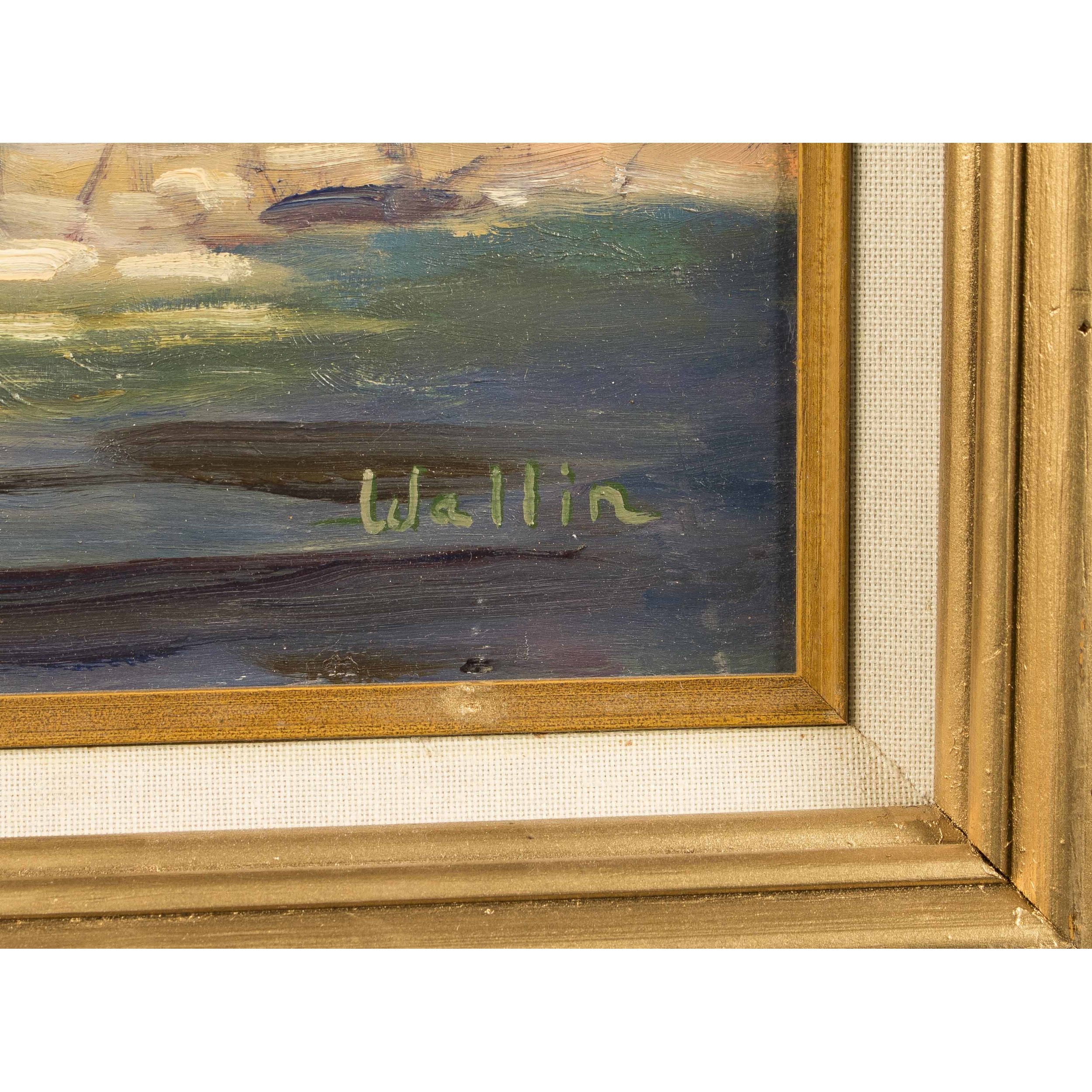 Elaine Wallin Painting Witherell's Auction House