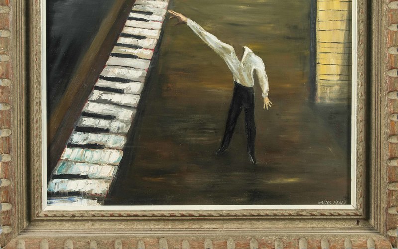 Walter Keane Painting Witherell's Auction House