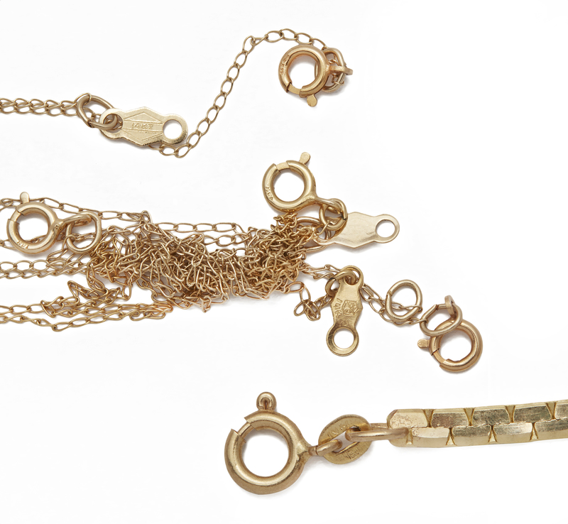 14K Yellow Gold Jewelry, 27.3 grams Witherell's Auction House