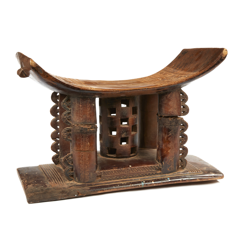 Ashanti, Ghana Stool Witherell's Auction House
