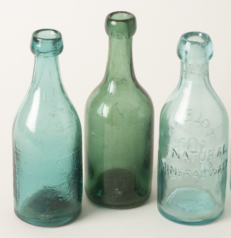 Four Antique Soda Bottles Witherell's Auction House
