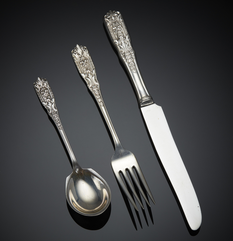 Westmorland Sterling Flatware, Milburn Rose Witherell's Auction House