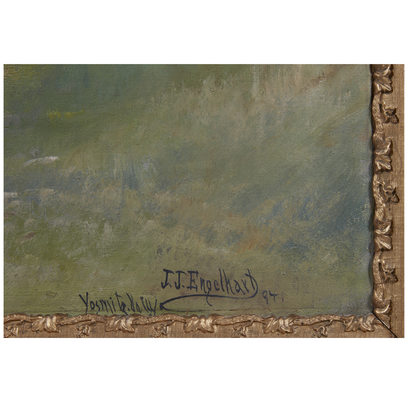 Joseph John Englehart (18671915) Painting, "Yosemite Valley