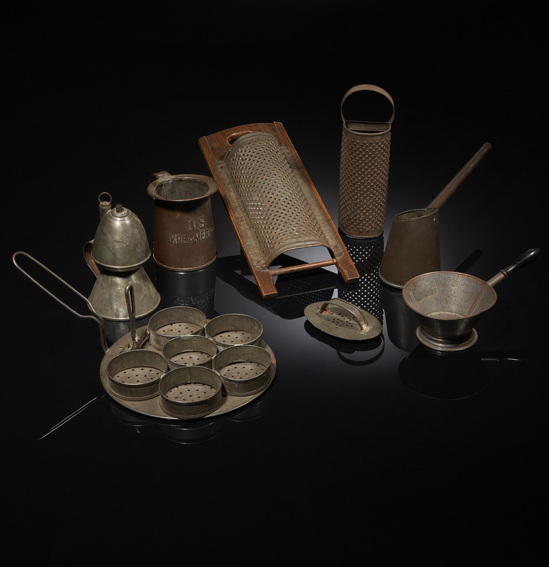 Assorted Tin Kitchen Items Witherell's Auction House