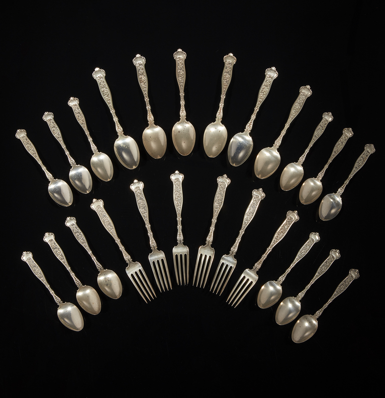 Wallace Sterling Silver Flatware Witherell's Auction House