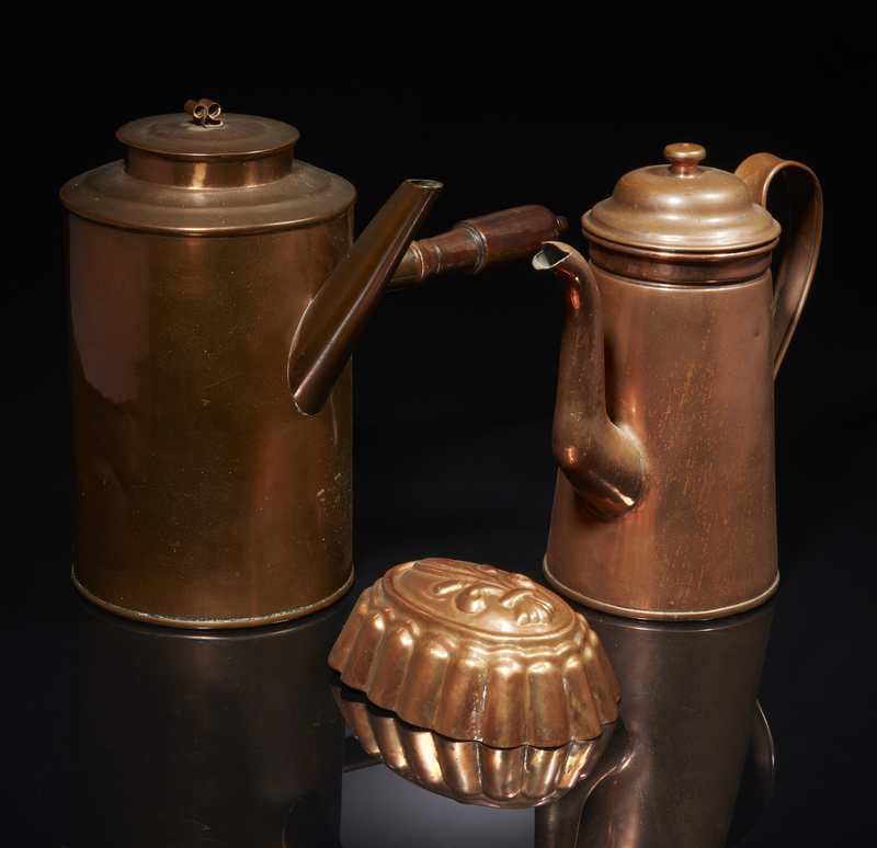 Copper Coffee Pots Witherell's Auction House