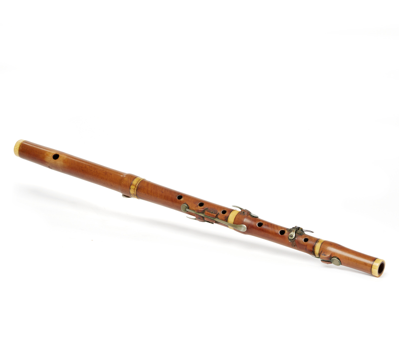 19th Century Wood Flute Witherell's Auction House