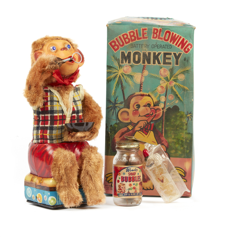 Bubble Blowing Monkey Witherell's Auction House