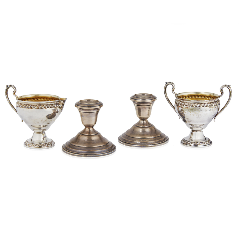 Assorted Weighted Sterling Silver Witherell's Auction House