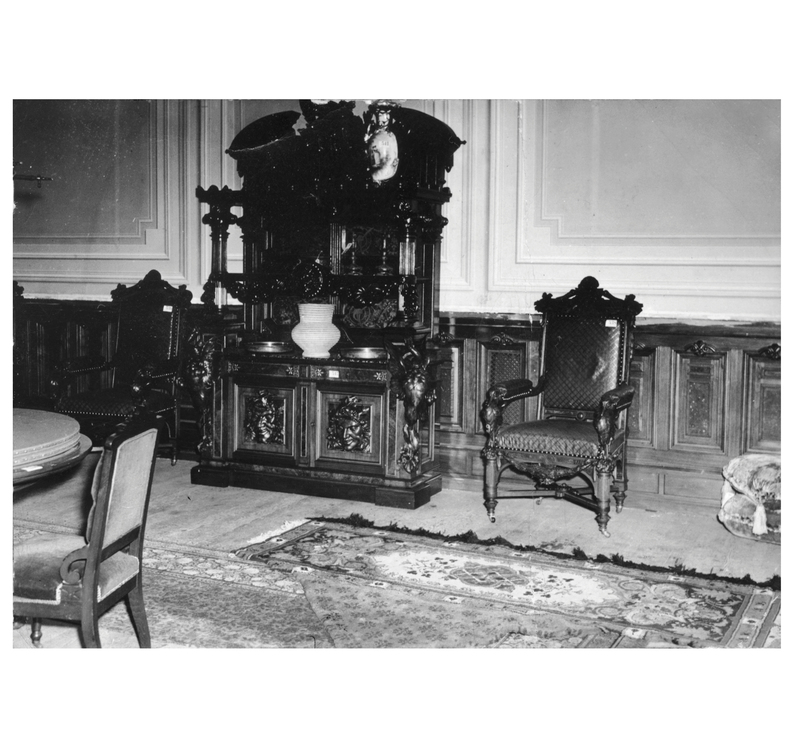 Herter Brothers Armchair Commissioned for Thurlow Lodge Witherell's