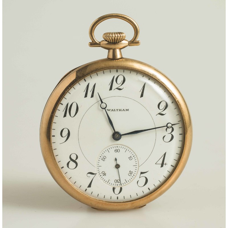 14k Gold Waltham Pocket Watch Witherell's Auction House