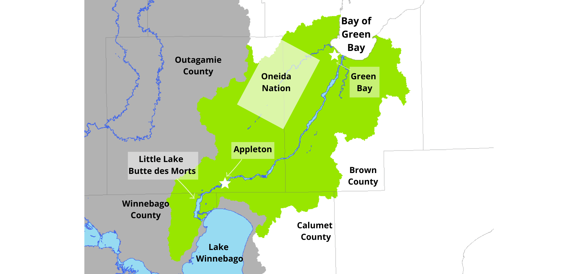 Lower Fox River Recovery » FoxWolf Watershed Alliance